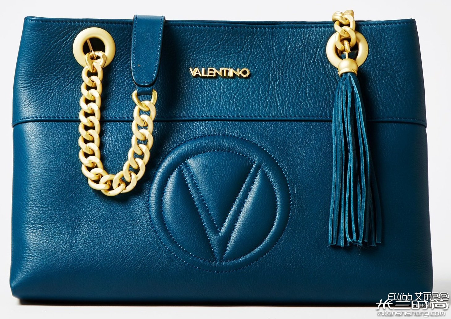 valentino簽名袋，藍色