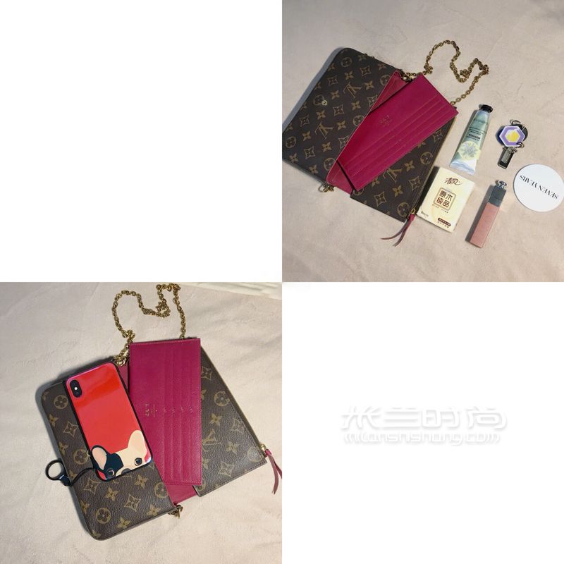 LV 老花三合一鏈條包 解鎖種背法 附上身圖_時(shí)尚 (4)