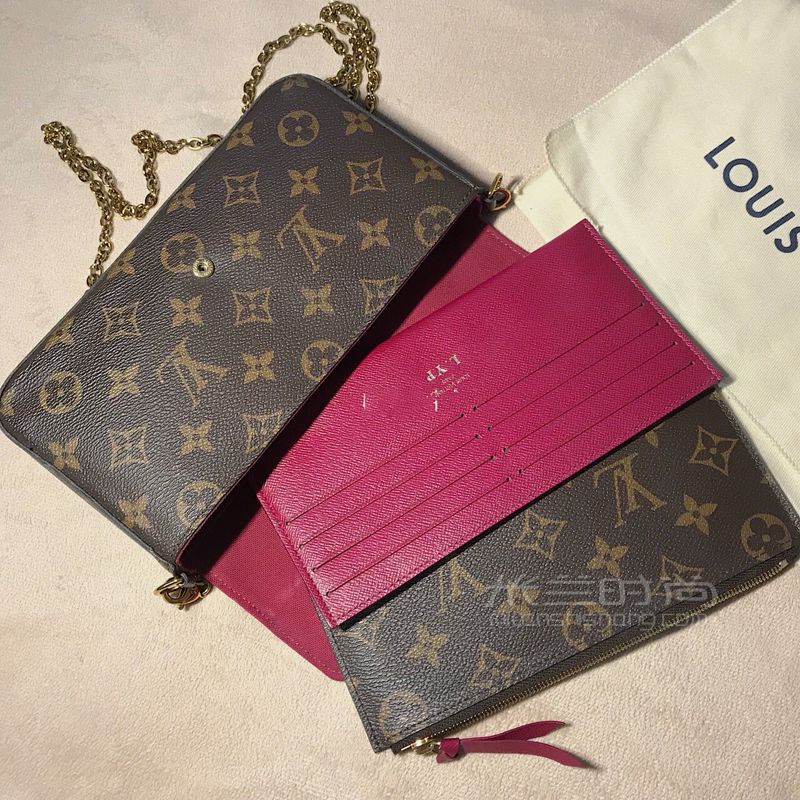 LV 老花三合一鏈條包 解鎖種背法 附上身圖_時(shí)尚 (2)