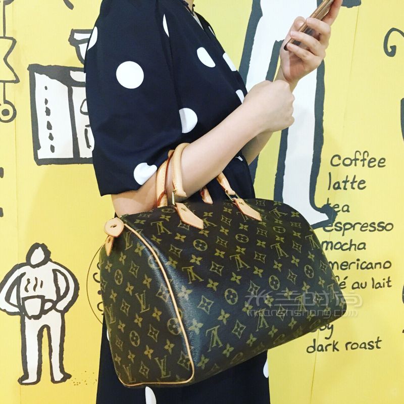人生中第一支奢侈品包包分享 LV Speedy30 Louis Vuitton 奢侈品包包 (3)
