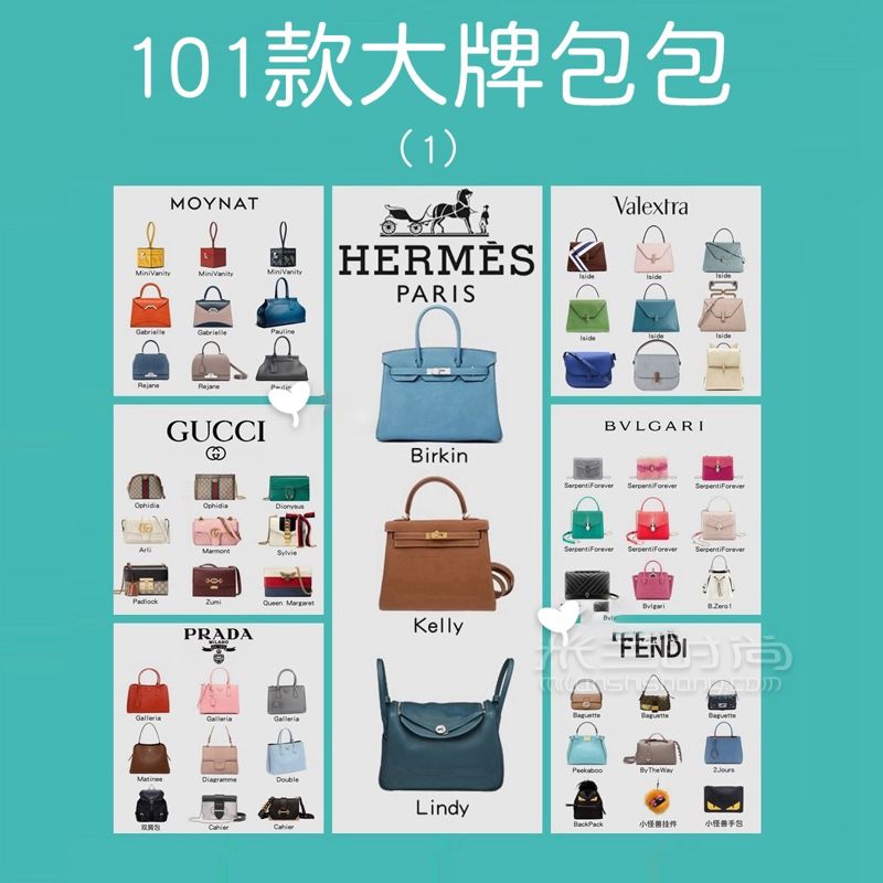你應(yīng)該知道的101個(gè)十大經(jīng)典款奢侈品包包詳解時(shí)尚