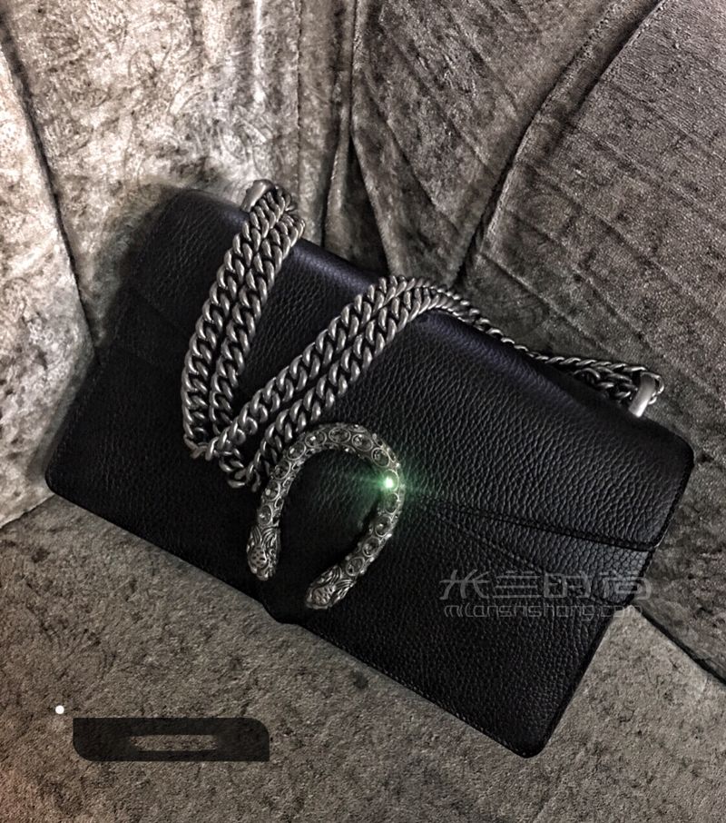 Gucci Dionysus黑色鉆扣酒神包我要上精選 (1)
