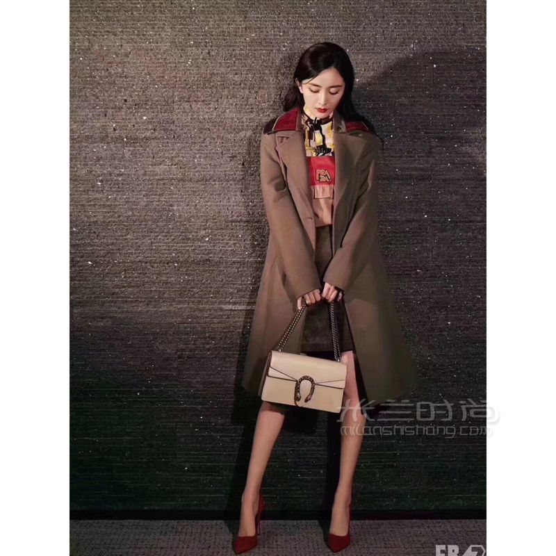 gucci酒神包19年新色簡(jiǎn)直美炸天了！小仙女必備?。☆伾穷愃迫榘咨娜?(8)