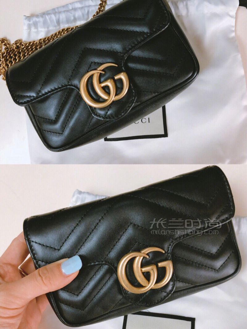 gucci marmont super mini初級入門款小包包 (2)