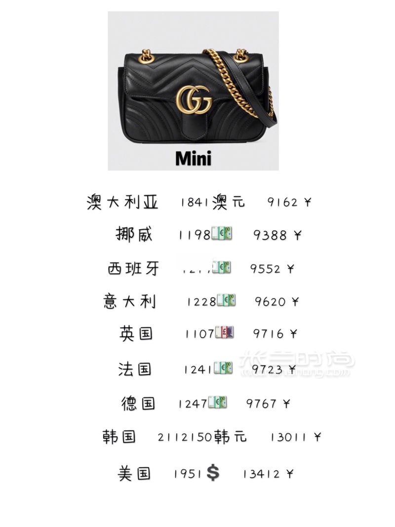 全球比價GUCCI包包哪里買最劃算 不看損失一個億Gucci包包樣子好看 價格也適 (3)