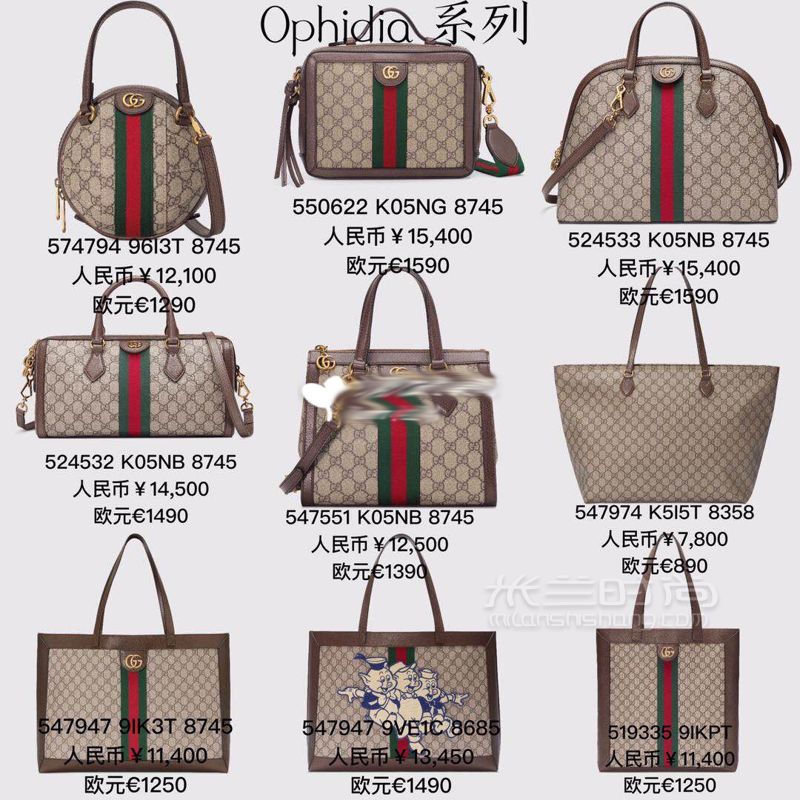 Gucc七大系列經(jīng)典包（附國內(nèi)／意大利價(jià)格） Gucci源于意大利的時(shí)裝奢飾品牌 (2)