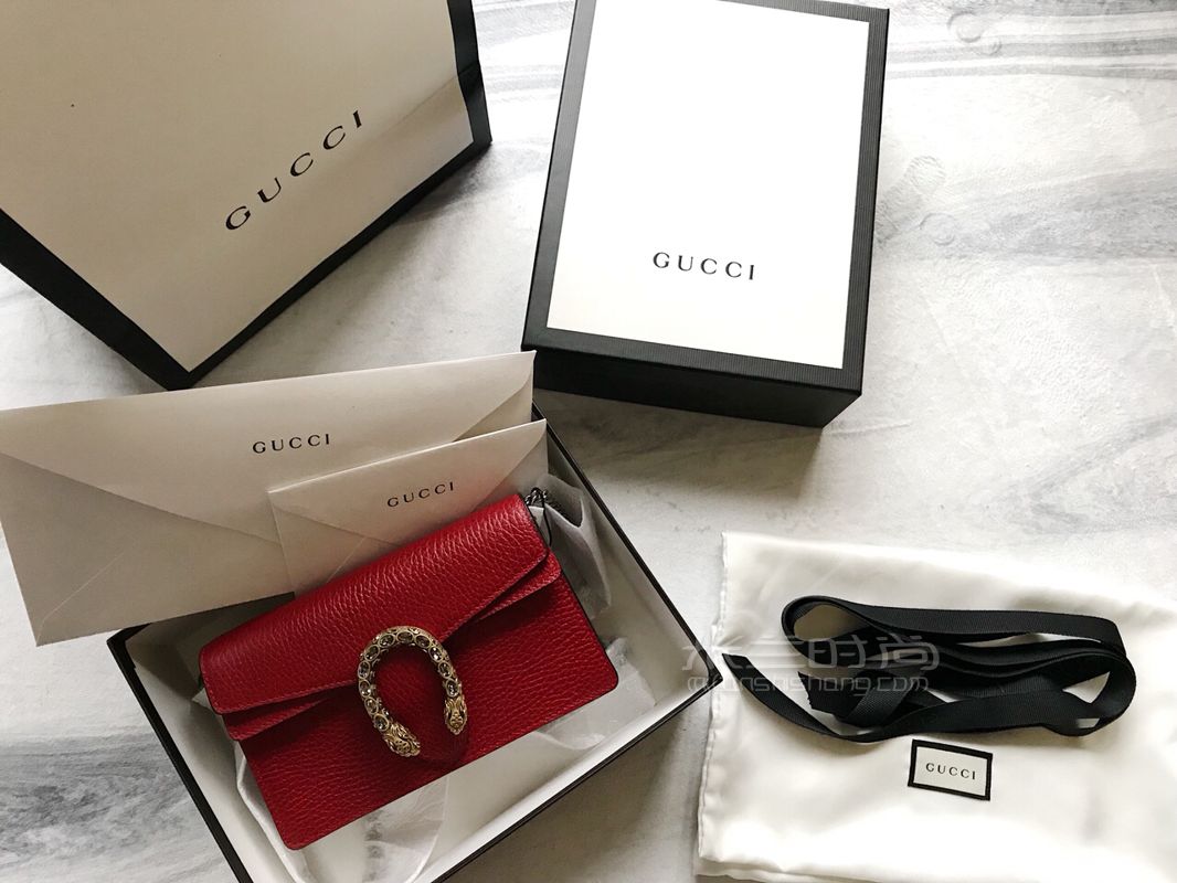gucci酒神包 super mini 開箱 (2)