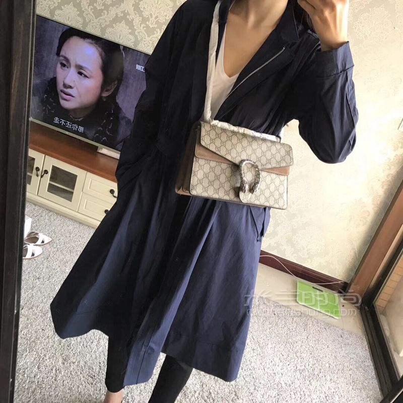 GUCCI古奇Dionysus酒神拼色女士鏈條包單肩斜挎女包 (2)