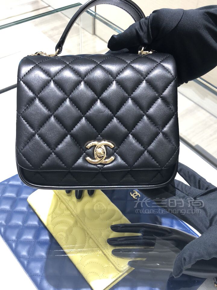 實現(xiàn)夢想的第一步先來只香奈兒包！Chanel cf黑金 (8)