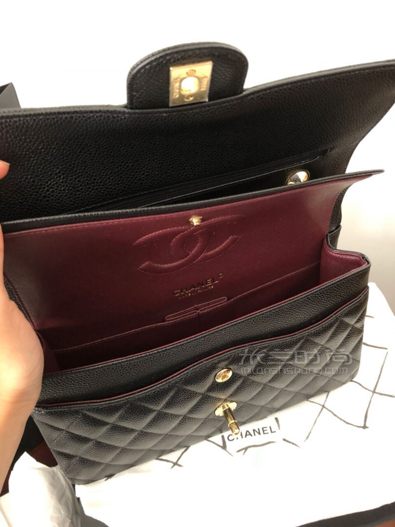 實現(xiàn)夢想的第一步先來只香奈兒包！Chanel cf黑金 (3)