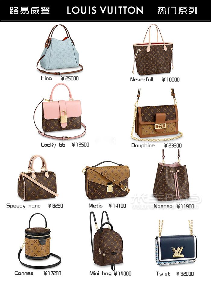 奢侈品包包熱門大盤點(diǎn)9張圖帶你看完  Chanel、Gucci、LV (4)