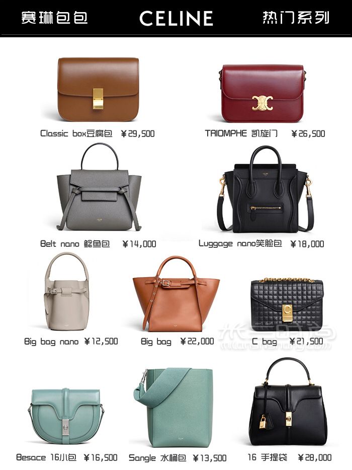 奢侈品包包熱門大盤點(diǎn)9張圖帶你看完  Chanel、Gucci、LV (7)