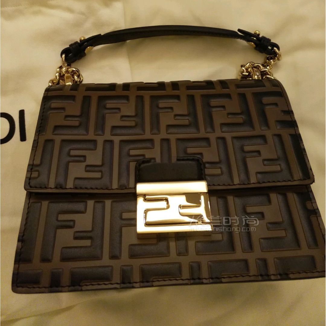 65_Fendi19年秋冬新款 kan u 老花包_箱包_時(shí)尚 (6)