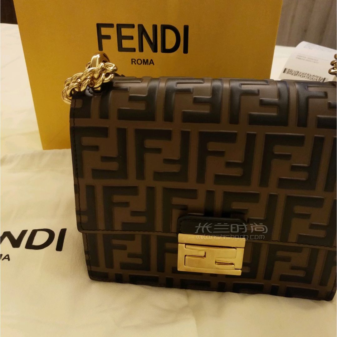 65_Fendi19年秋冬新款 kan u 老花包_箱包_時(shí)尚