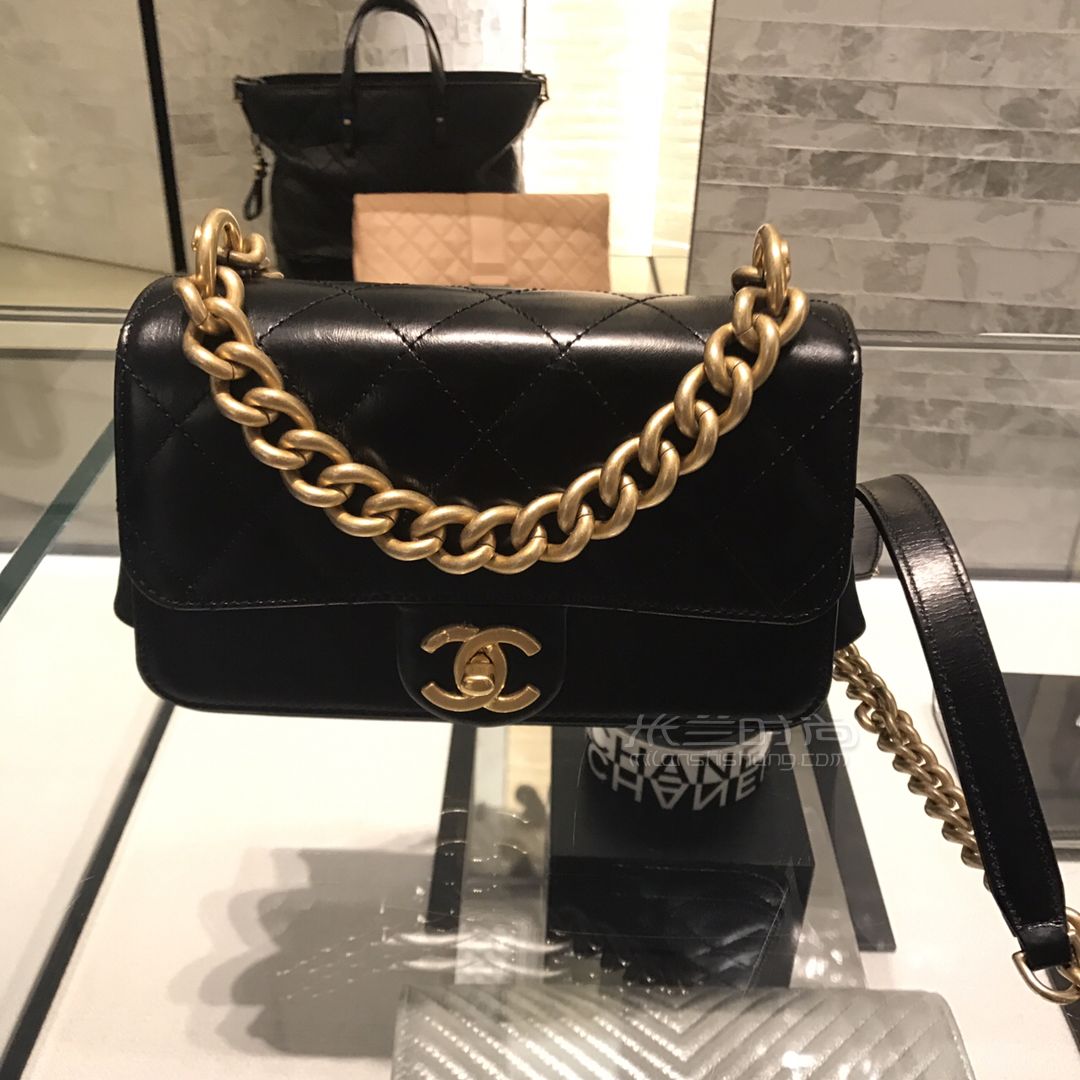 Chanel香奈兒 早秋新款Flapbag風(fēng)琴包 (1)