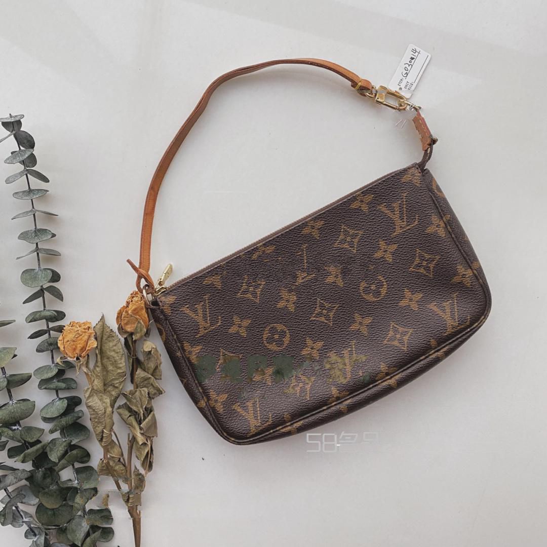 中古包分享系列之小包 LV老花麻將包,lv漆皮貝殼包中號(hào)價(jià)格_5