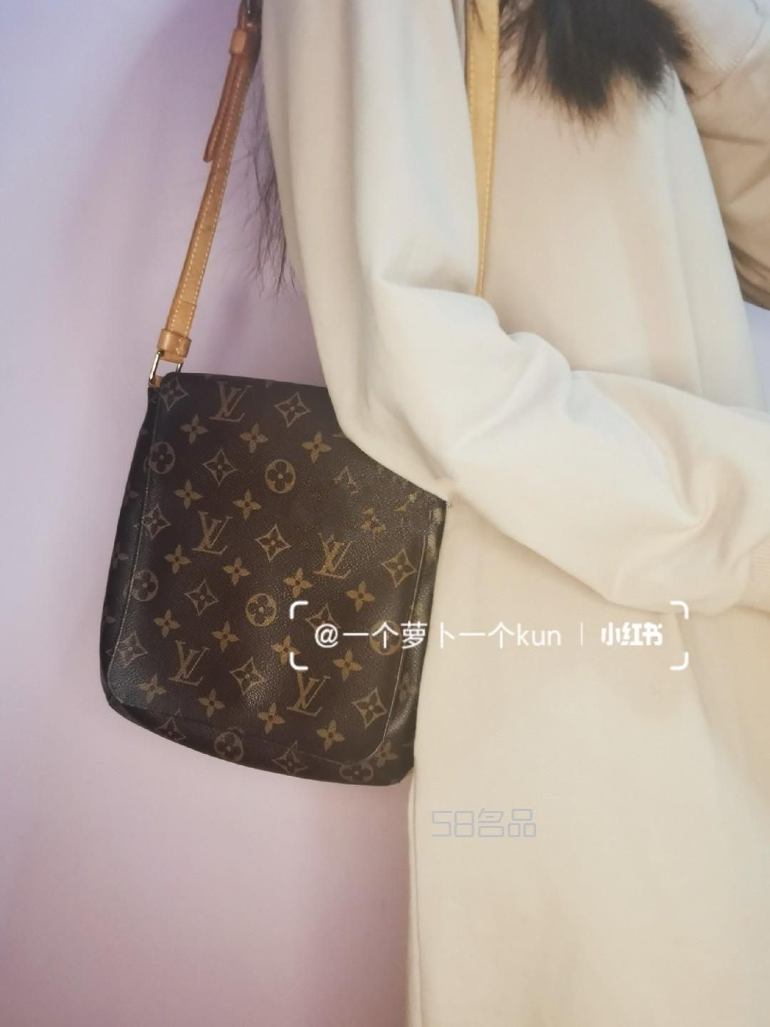 最愛vintage lv豎版王菲包中古,lv帆布包價(jià)格_1