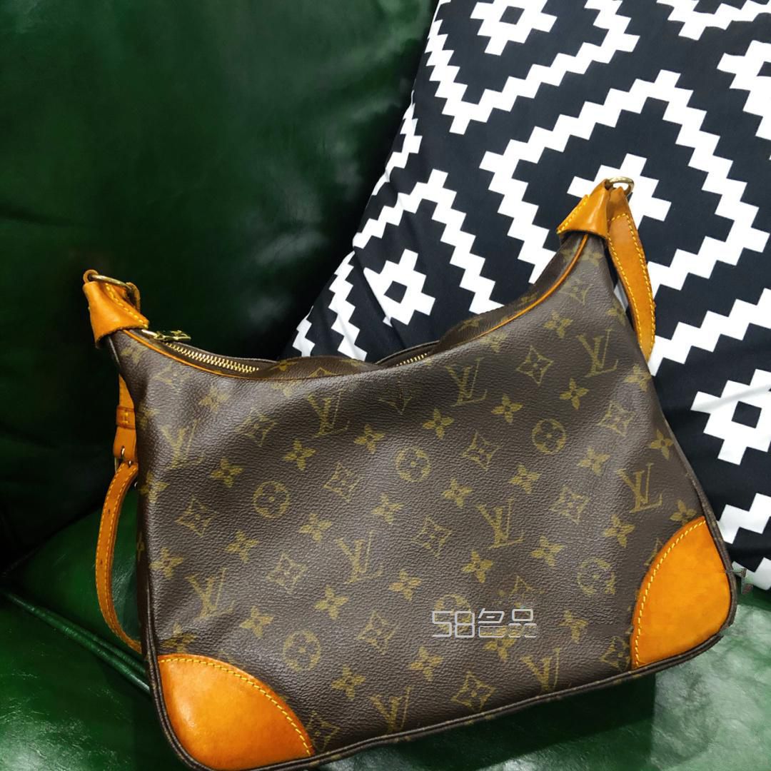 Lv中古牛角包 男女可背 帥爆炸,lv高仿女包新款斜挎包_1