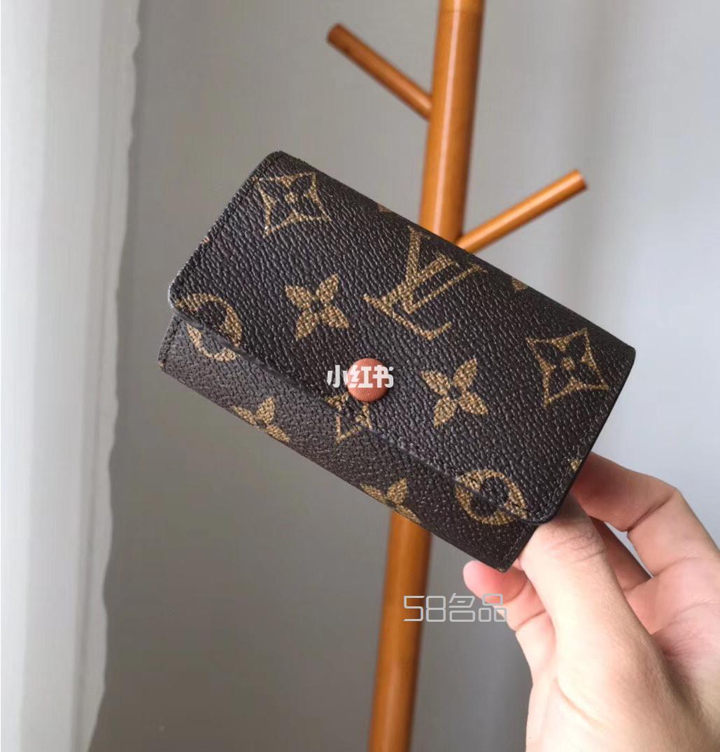lv老花豆豆鑰匙包,lv格子包_16
