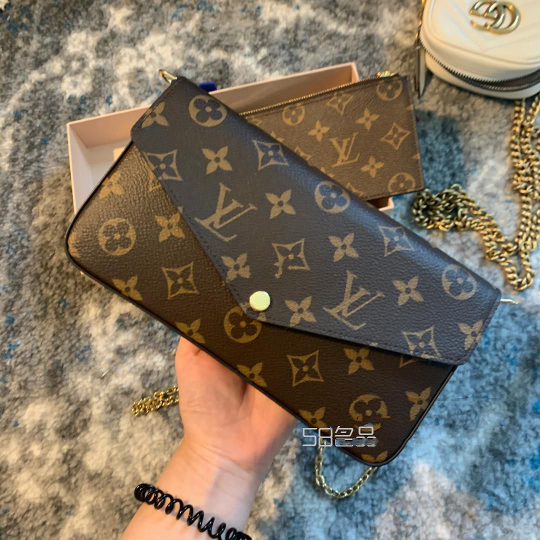 LV三合一鏈條包+Gucci手機(jī)包,lv 51135_14