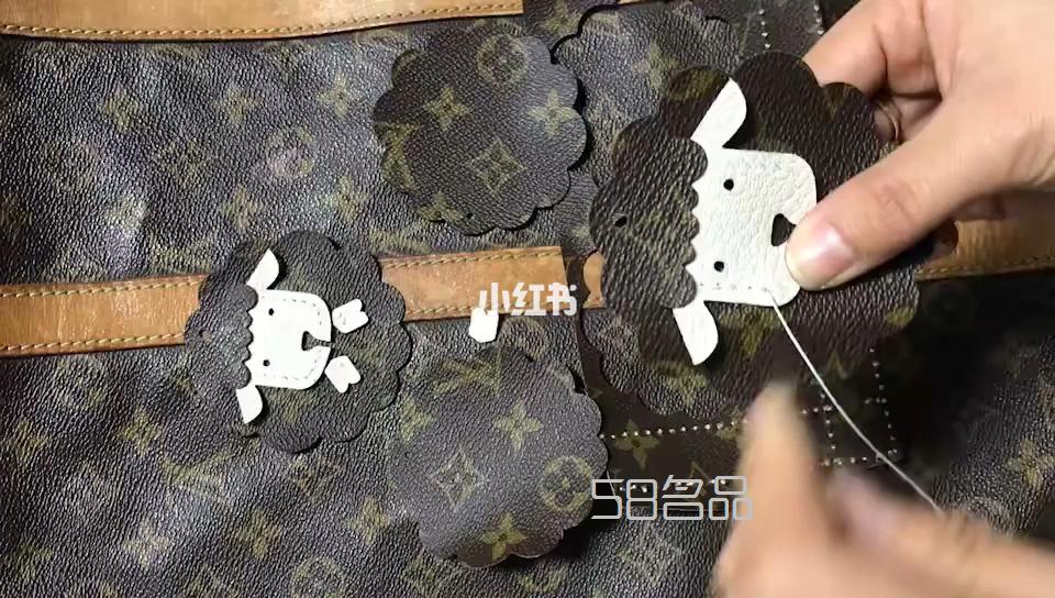 lv拆包掛件制作,2015lv圣誕限量版錢包保值_1