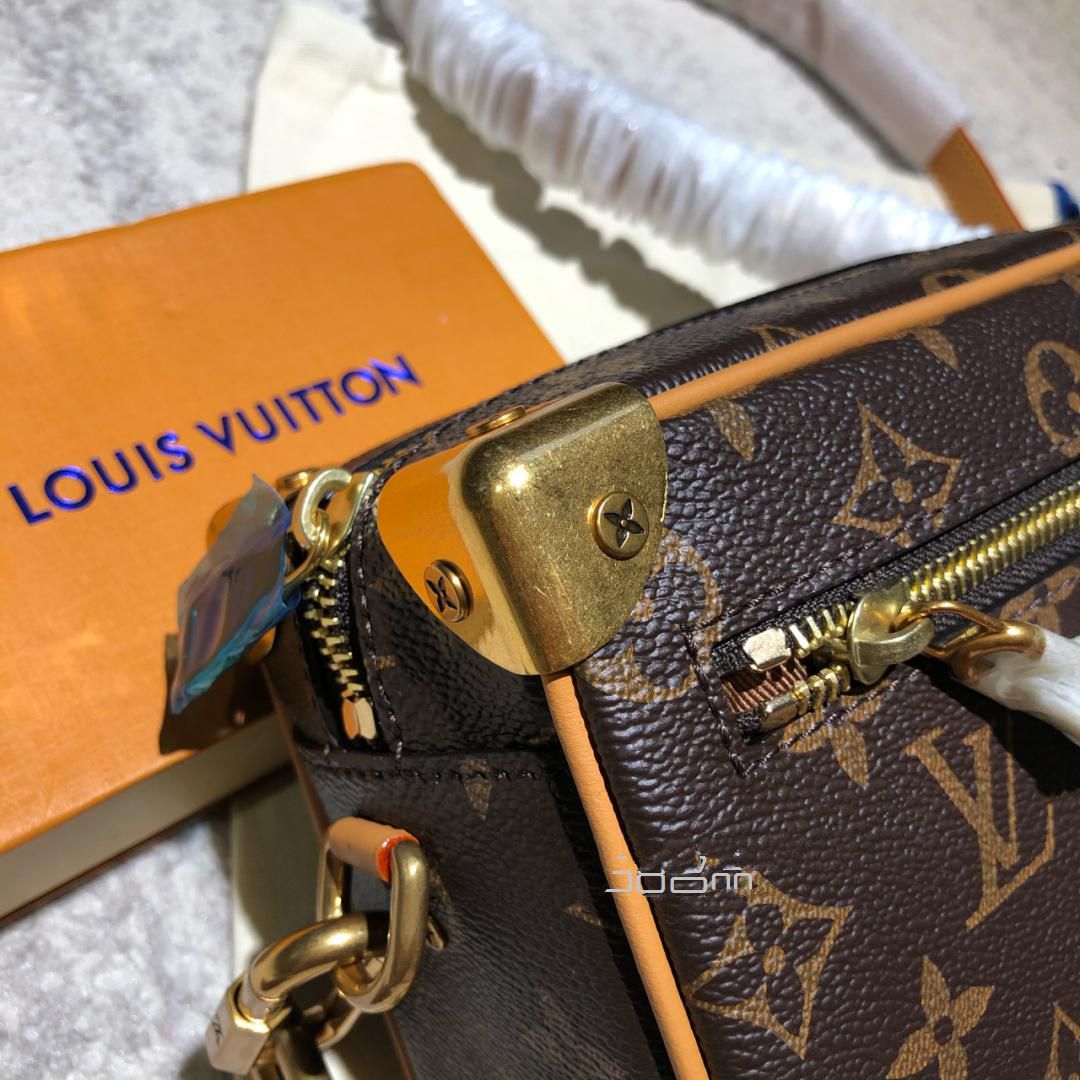 2020 新款 Lv soft trunk 復(fù)古五金鏈條包,lv48870價(jià)格_12