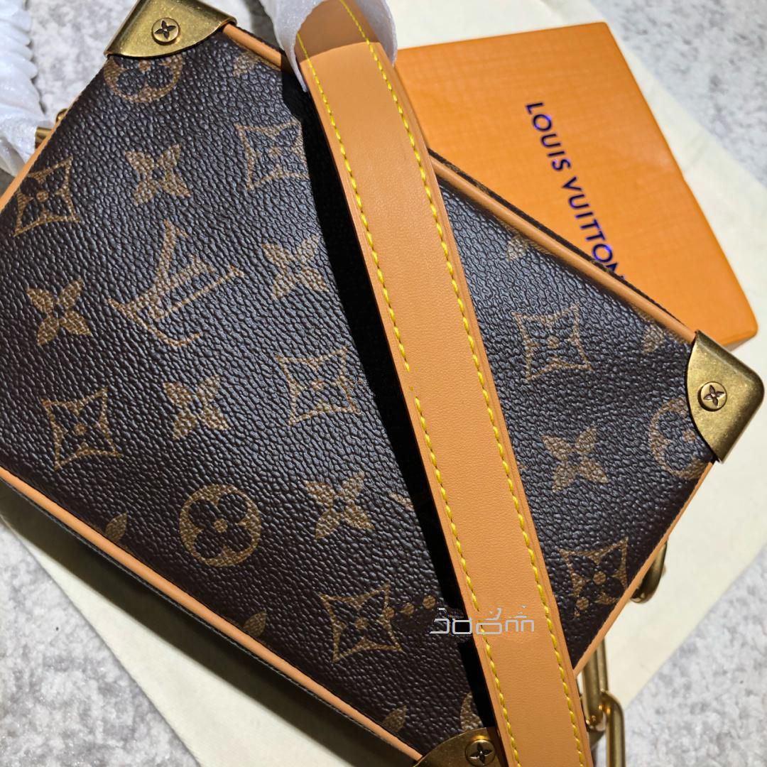 2020 新款 Lv soft trunk 復(fù)古五金鏈條包,lv48870價(jià)格_7