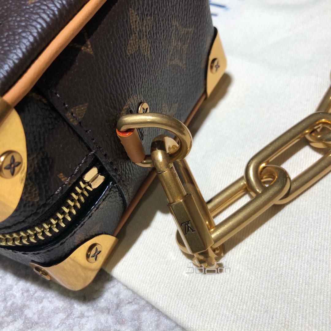 2020 新款 Lv soft trunk 復(fù)古五金鏈條包,lv48870價(jià)格_5