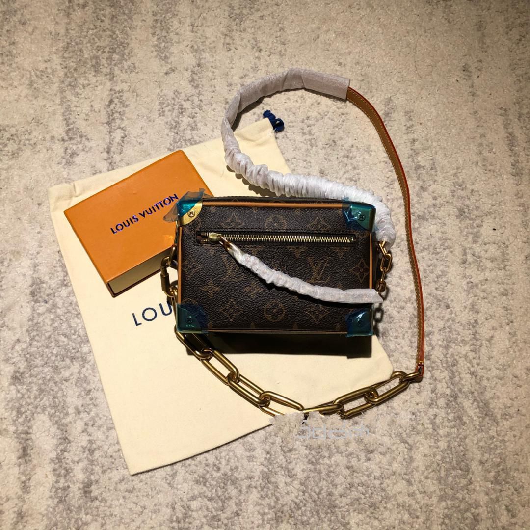 2020 新款 Lv soft trunk 復(fù)古五金鏈條包,lv48870價(jià)格_1