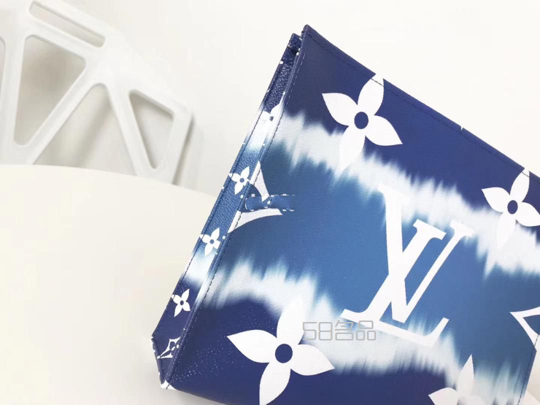 Lv ESCALE 26cm藍(lán)天白云手包洗漱包,lv老花錢(qián)包鑒定_7