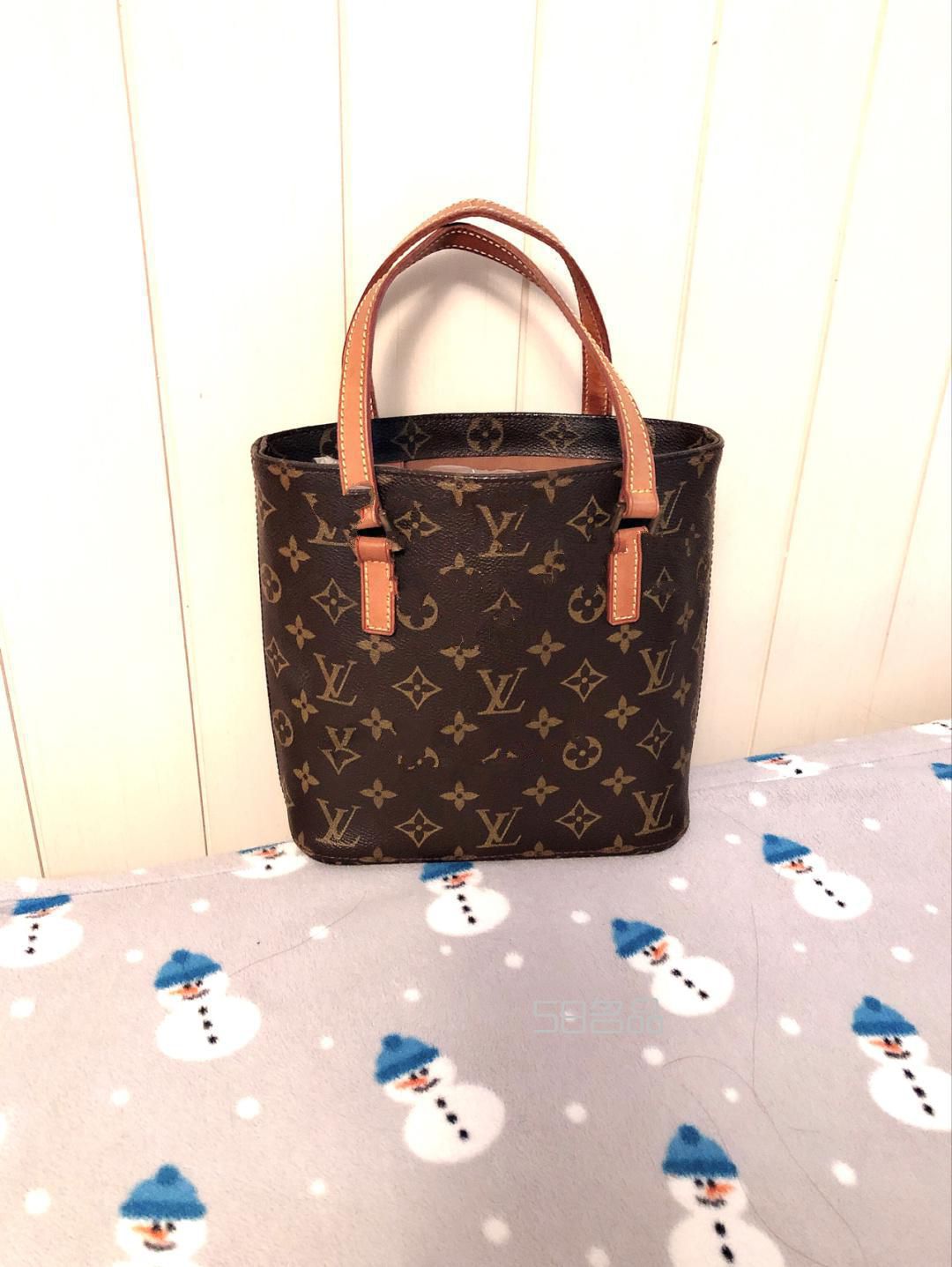 【溫哥華中古包】第4只LV小號老花薇安,lv新款胸包_1