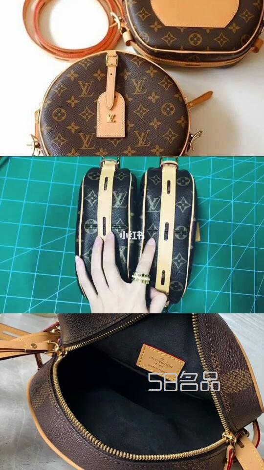 lv軟圓餅包視頻對比鑒定,lv 帆布涂層_1