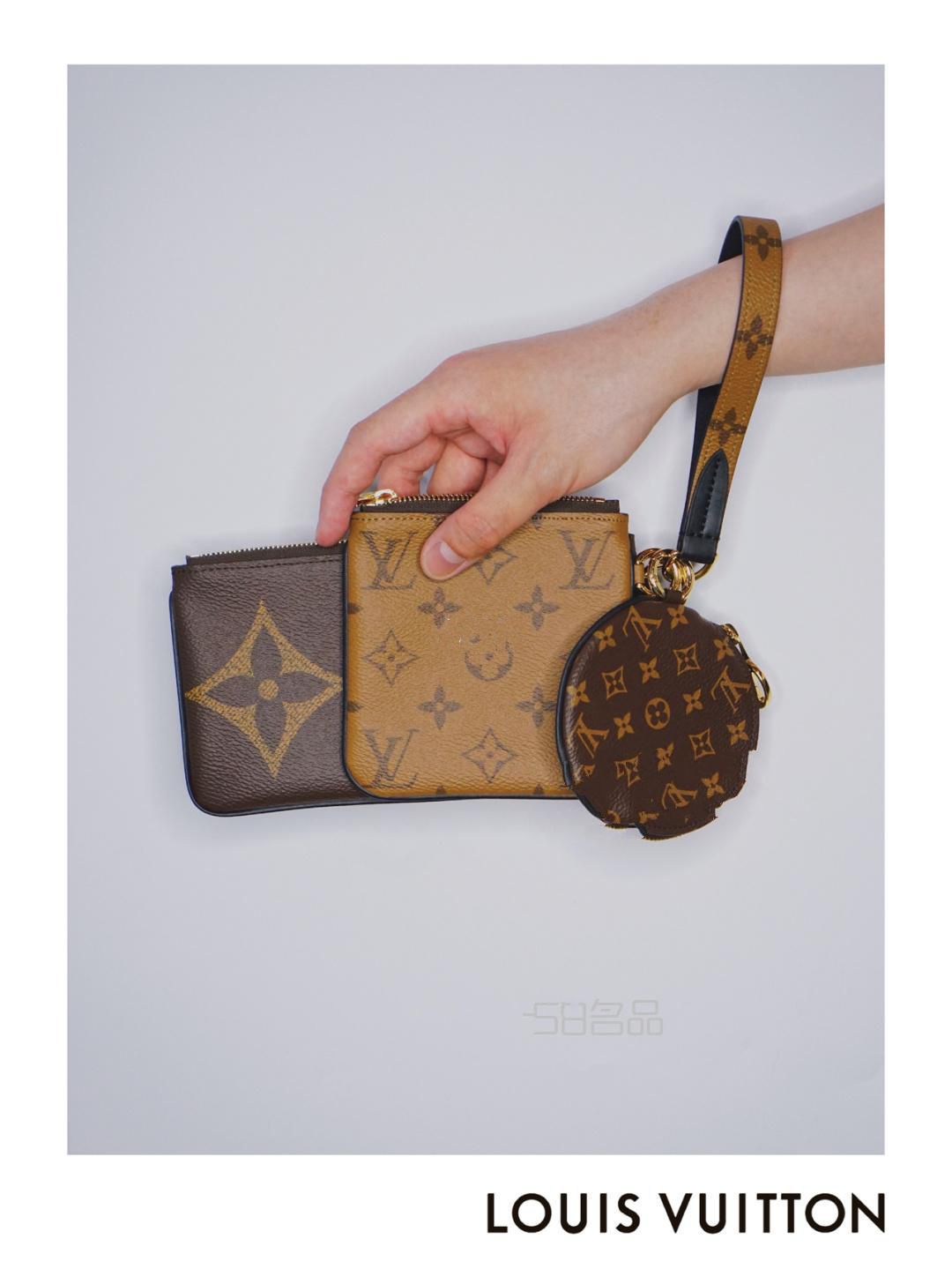 lv｜trio 2020三合一 pouch手包 零錢包｜掛飾,lv高跟鞋專柜價_3