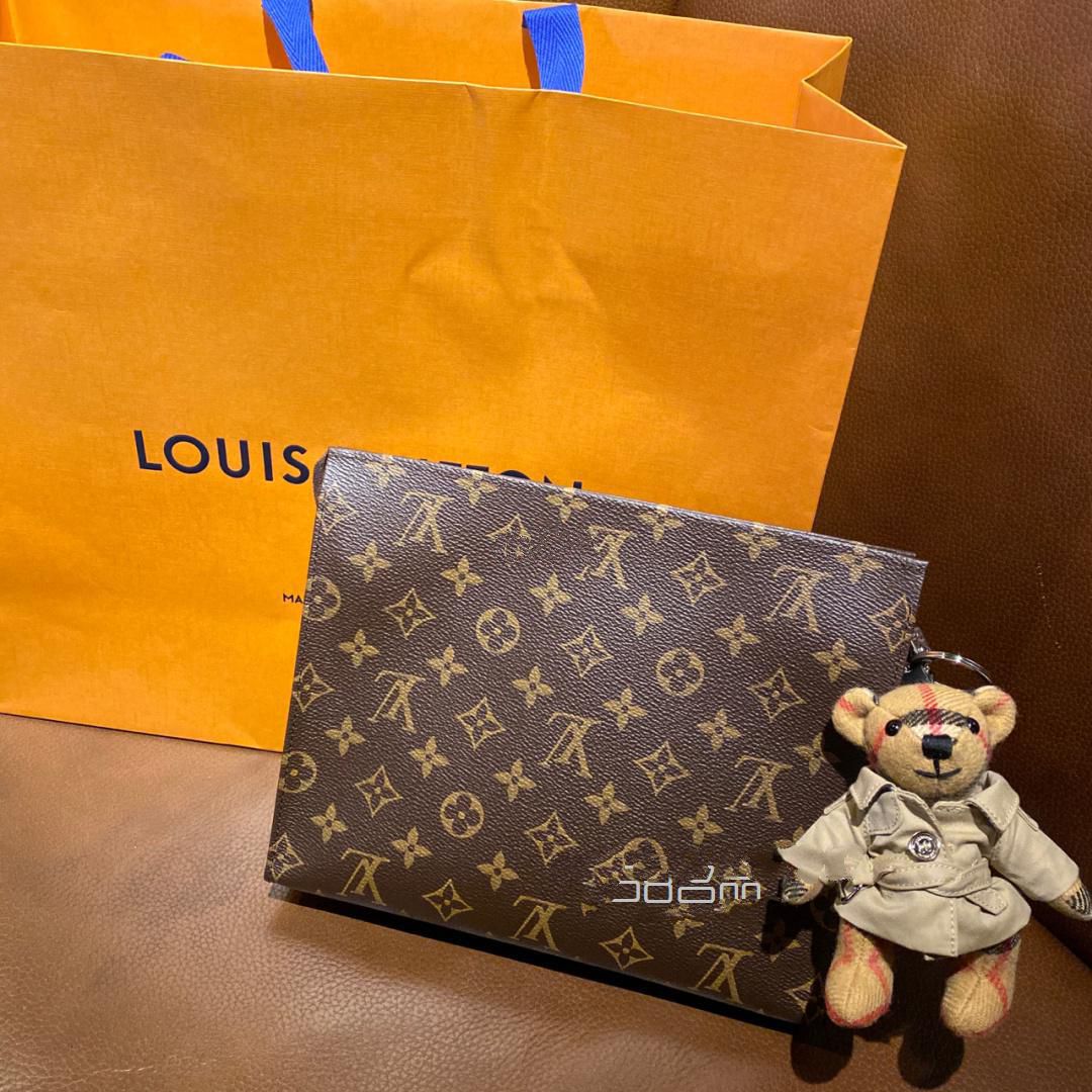 Lv 26寸洗漱包（包包分享1）,delvaux brillant 怎么開_1