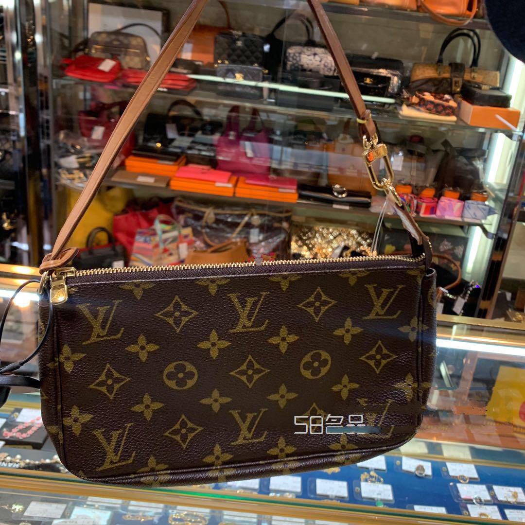LV中古店探店麻將包,lv錢包序列碼tn是哪_1