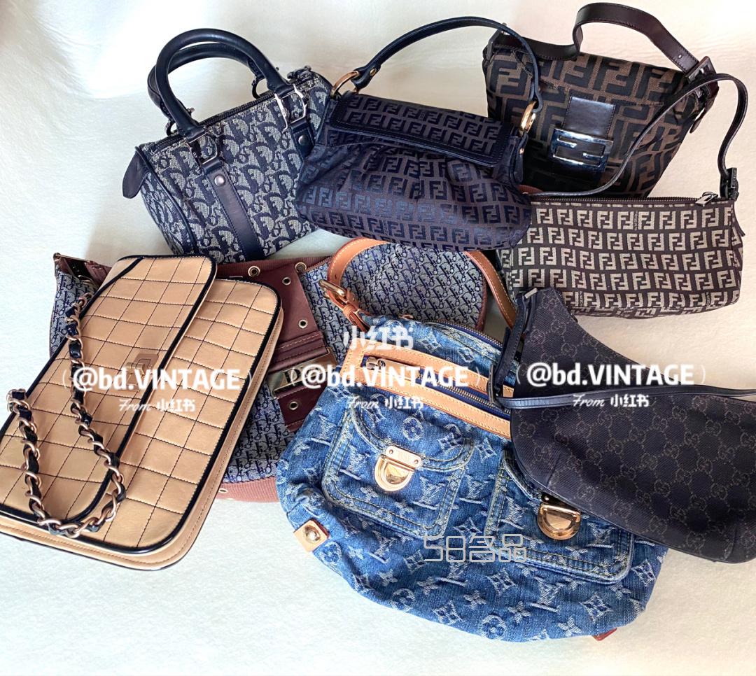 Lv Chanel Dior fendi gucci中古包包小集合,lv白色棋盤變色后_1