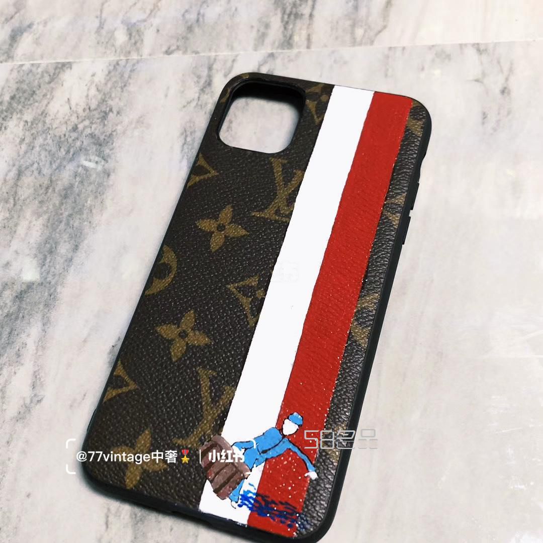 lv手機(jī)殼 中古拆包 彩繪涂鴉,lv手包價(jià)格_12
