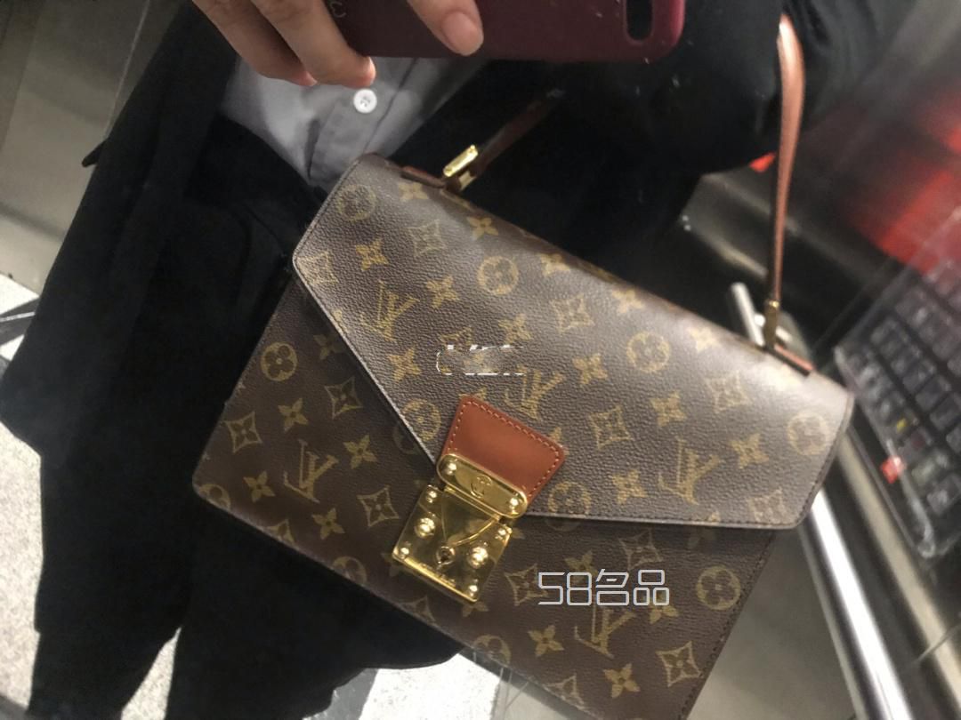 LV Vintage 中古包 協(xié)和廣場,lv跟bv的差別_1