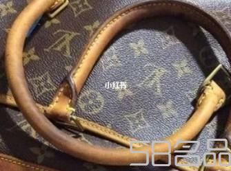 LV 包黃色配皮發(fā)黑老化開裂的修復(fù)！,lv官網(wǎng) 錢包老花_3