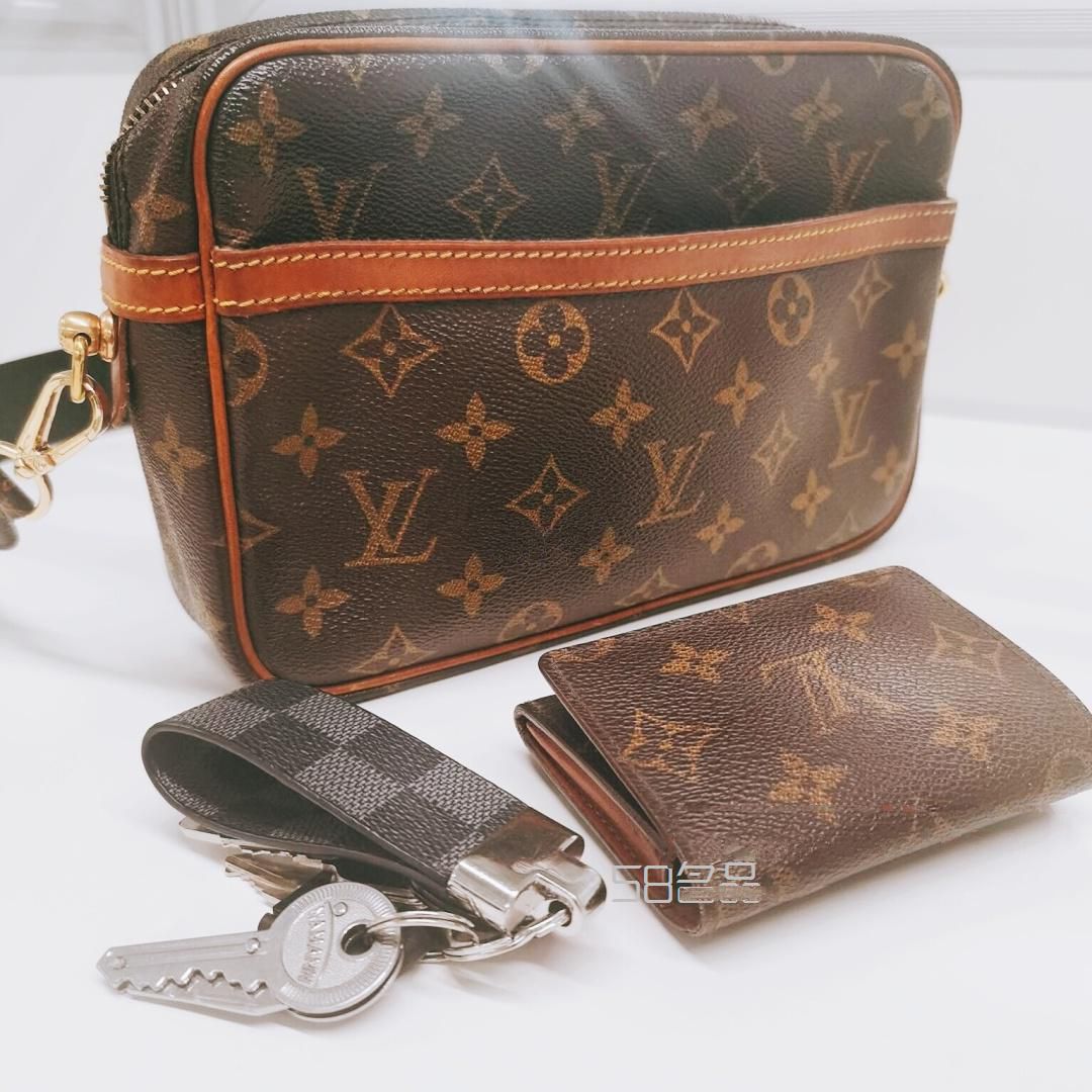 中古lv洗漱包改造胸包,lv 41272_16