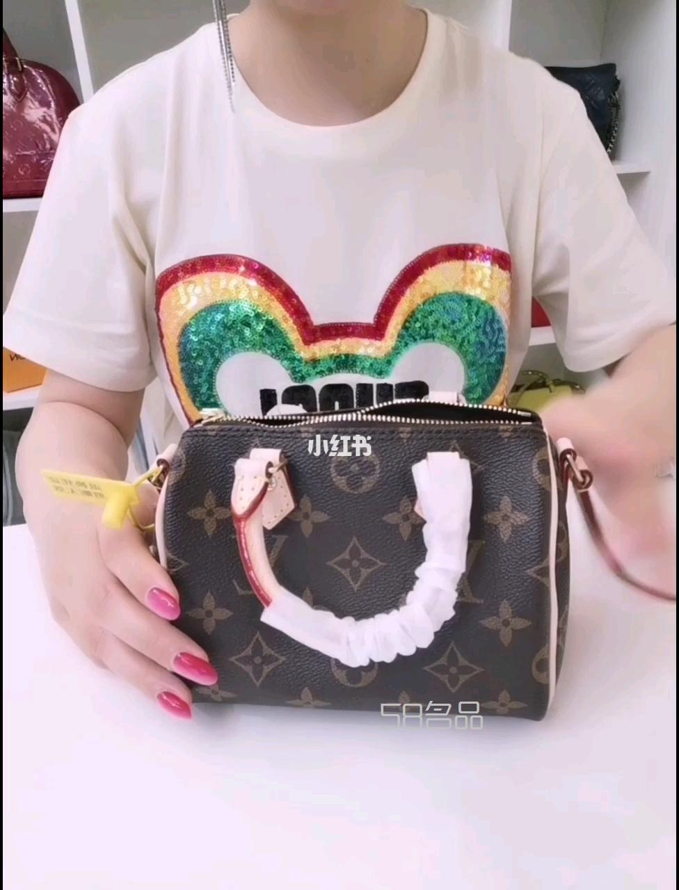 LV mini 枕頭包講解,lv黑棋盤格皮帶方扣_1