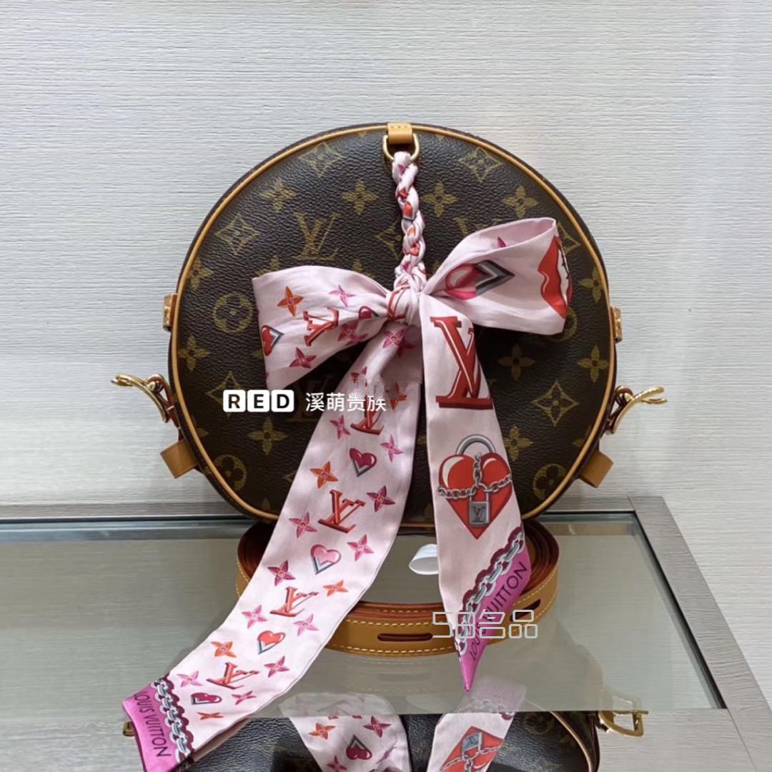 LV 老花水桶包和twilly絲巾這樣系吧~,lv雙拉鏈口袋_3