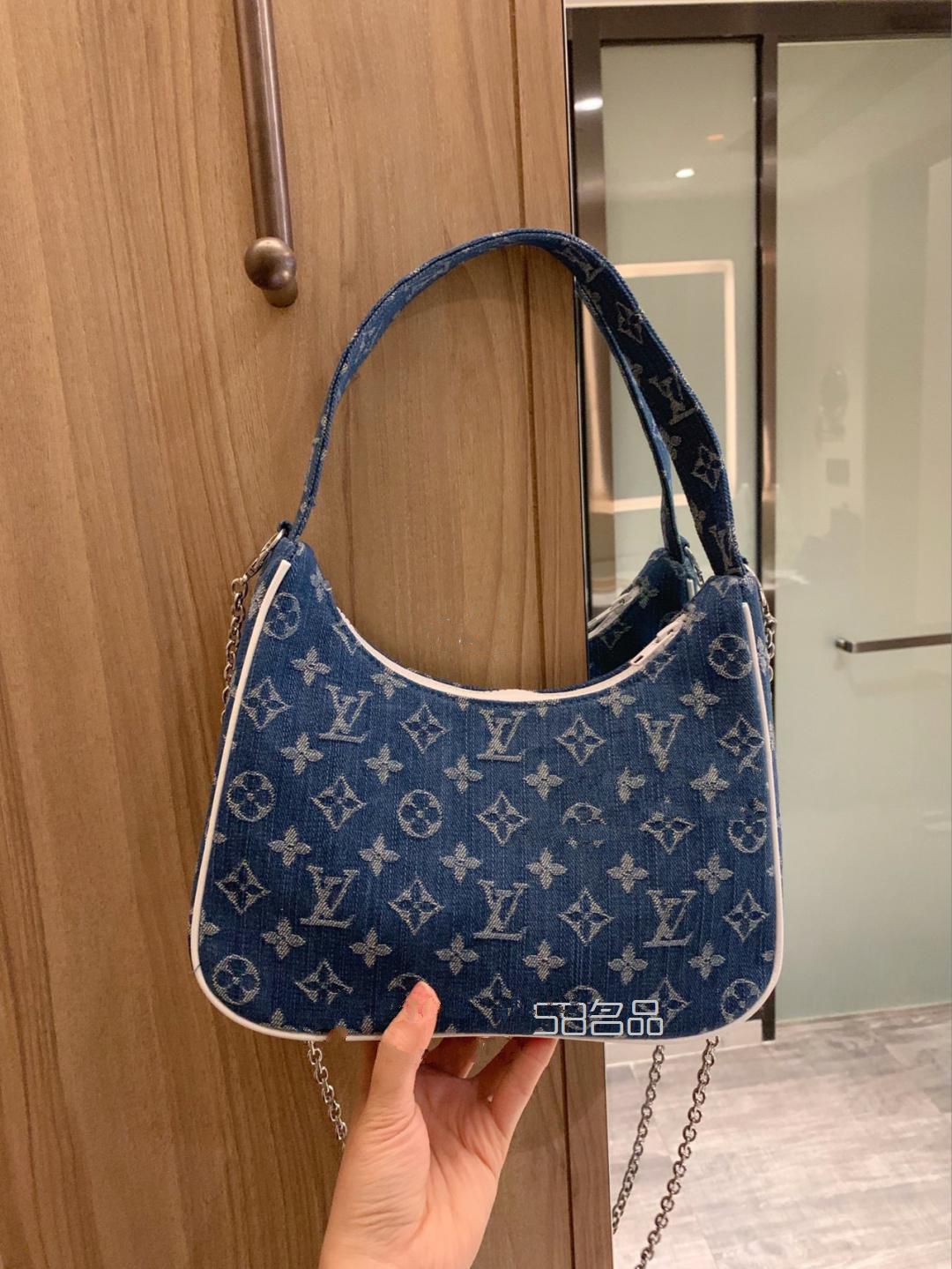 LV時尚牛仔包,怎樣鑒定lv包真假_12