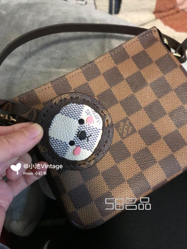lv拆包 白三彩還是不要吧！,lv老花長款錢包_3