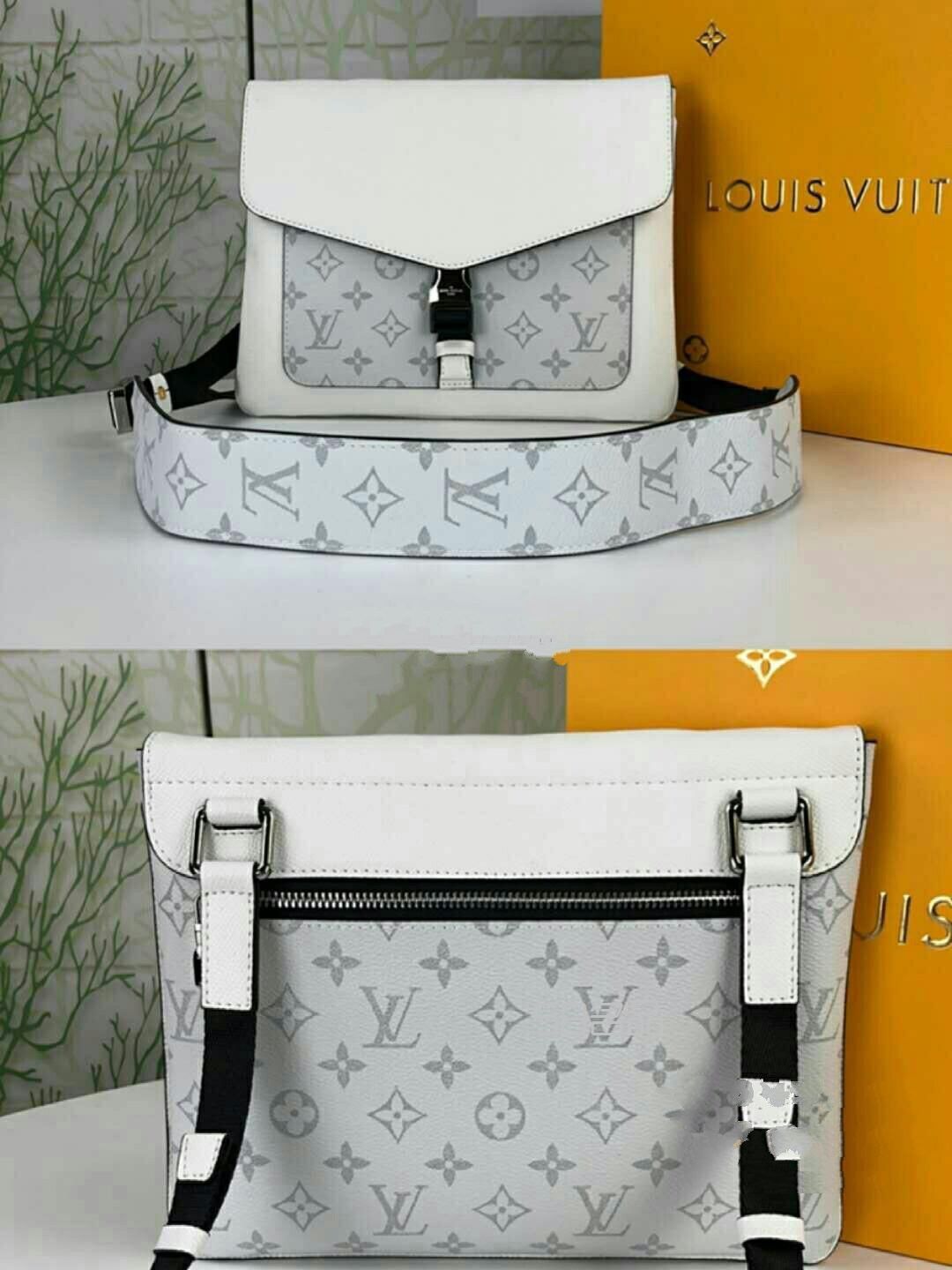 LV 新款OUTDOOR FLAP 信封包,prada荔枝皮殺手包和lv比_1