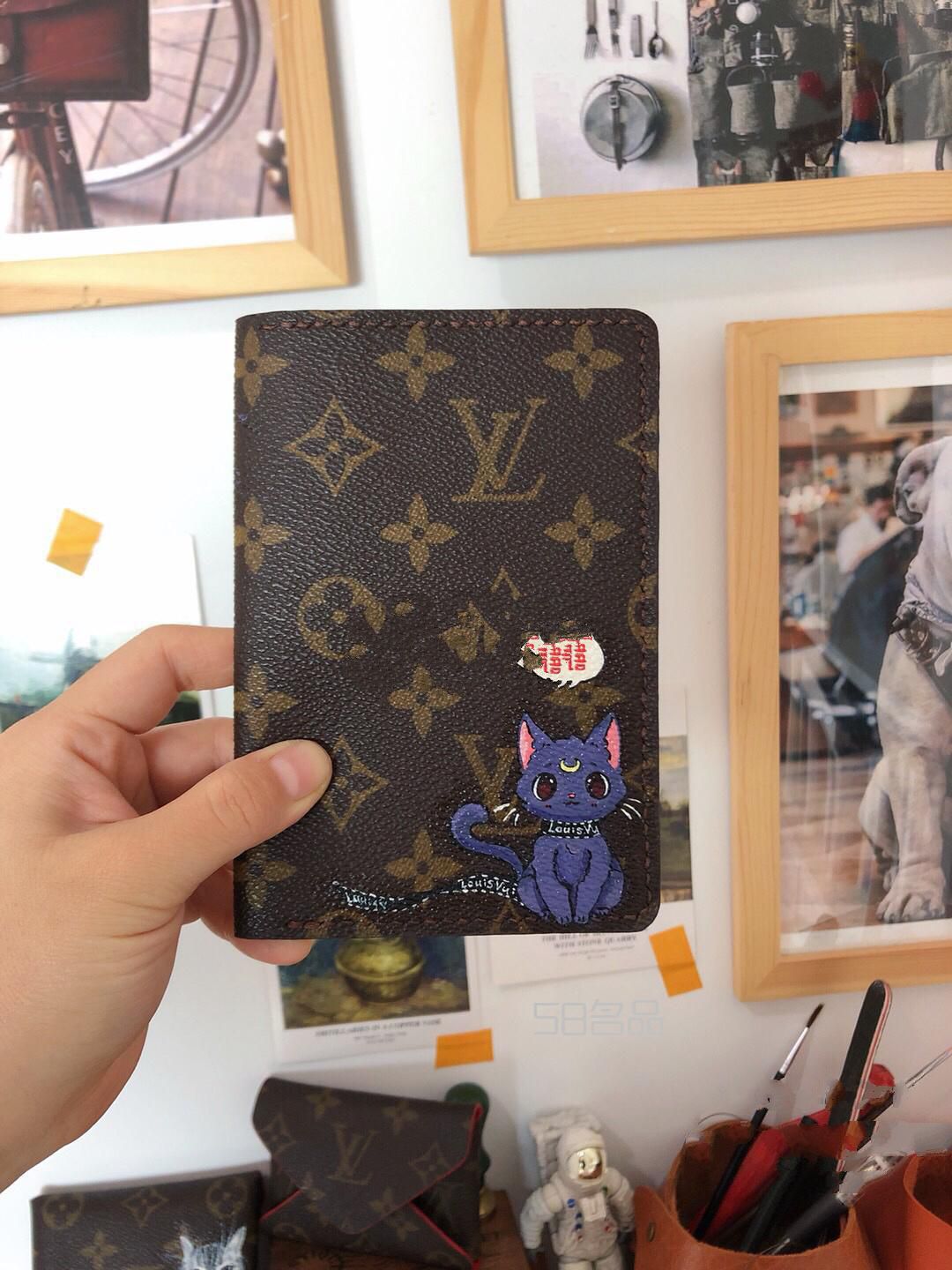 lv拆包制作+手繪圖案,廣州lv賣(mài)的貴么_10