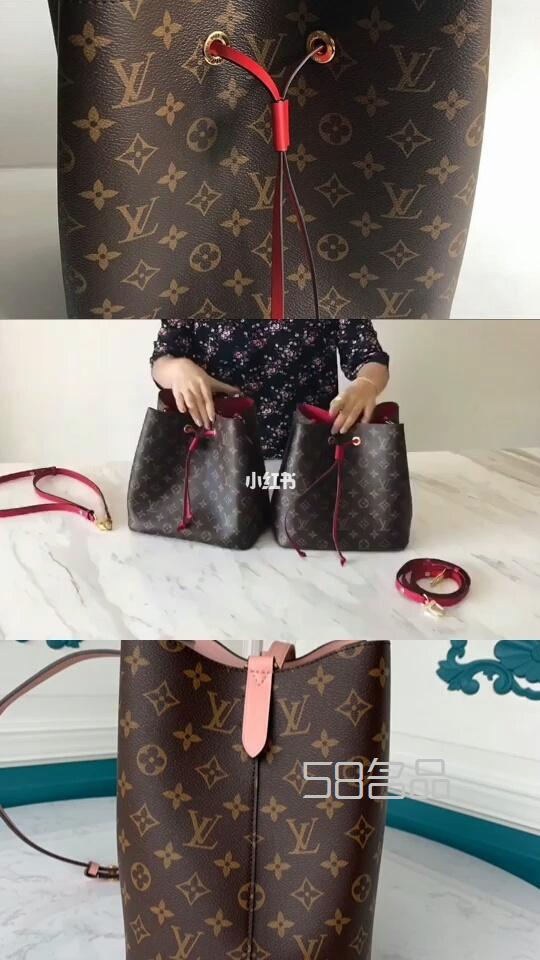 lv水桶包視頻對(duì)比鑒定,lv雙肩背包款式_1