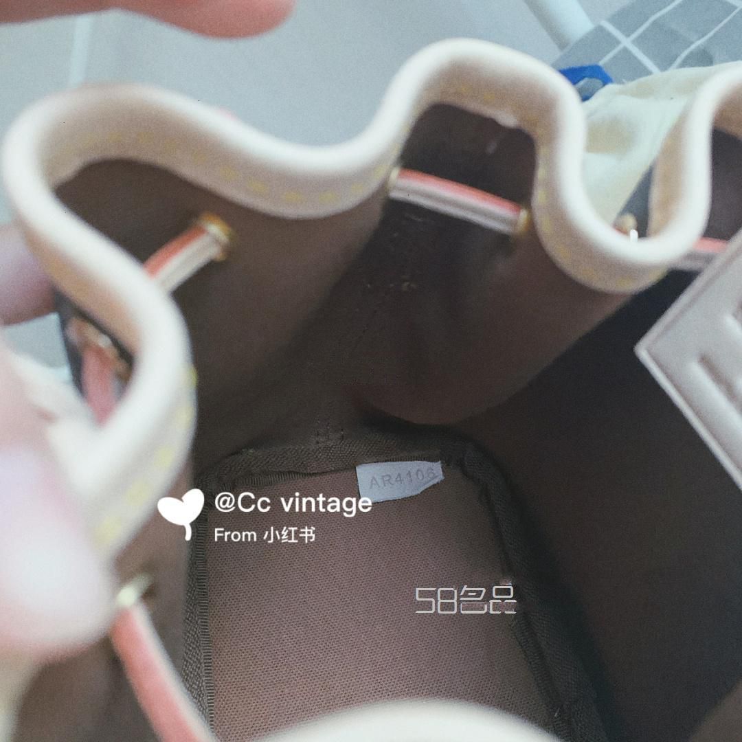 Lv老花小水桶noe nano中古拆包手作,lv圓筒包好看嗎_3