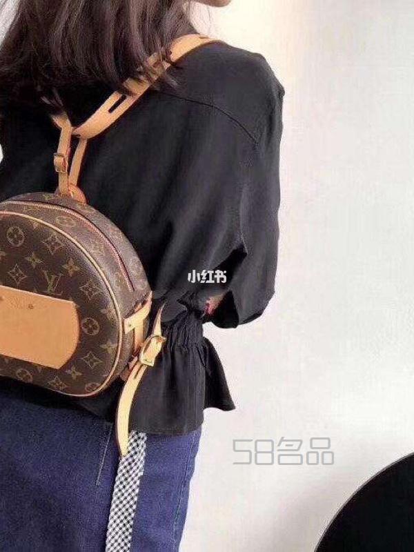 中古老花lv圓餅包包,lv中號購物袋_1