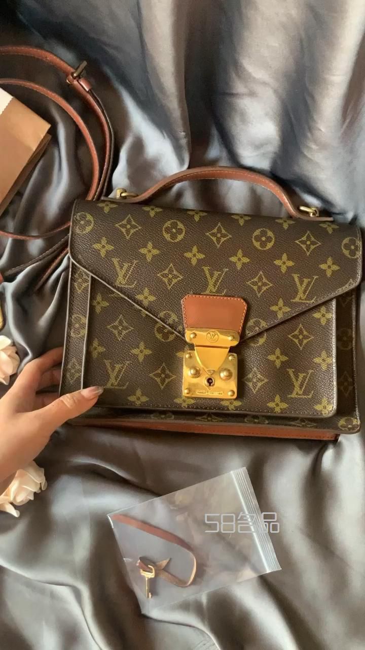 中古 vintage lv蒙梭包,lv獨有香味_1